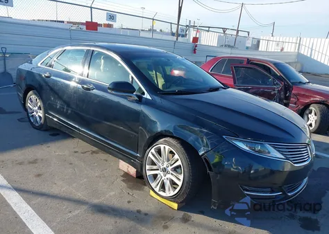 2014 Lincoln Mkz Hybrid z USA, uszkodzony, nr VIN 3LN6L2LU7ER808960